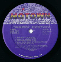 Load image into Gallery viewer, Stevie Wonder : Characters (LP, Album, Club, Gat)