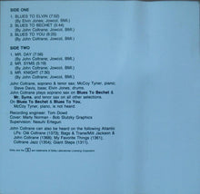 Load image into Gallery viewer, John Coltrane : Coltrane Plays The Blues (Cass, Album, RE)