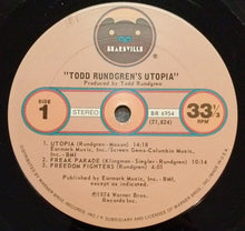 Load image into Gallery viewer, Utopia (5) : Todd Rundgren's Utopia (LP, Album, San)