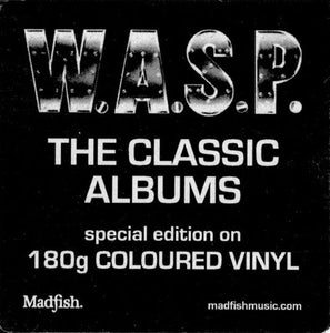 W.A.S.P. : The Crimson Idol (LP, Album, RE, S/Edition, Red)
