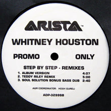 Load image into Gallery viewer, Whitney Houston : Step By Step - Remixes (2x12&quot;, Promo)