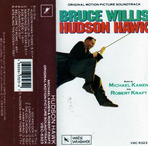 Michael Kamen And Robert Kraft : Hudson Hawk (Original Motion Picture Soundtrack) (Cass, Album, Dol)