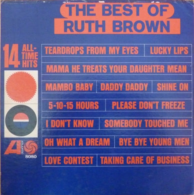 Ruth Brown : The Best Of Ruth Brown (LP, Comp)