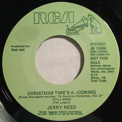 Jerry Reed / Charley Pride : Christmas Time's A-Comin' / Let It Snow, Let It Snow, Let It Snow (7
