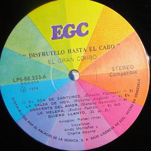Load image into Gallery viewer, El Gran Combo : Disfrutelo Hasta El Cabo (LP, Album)
