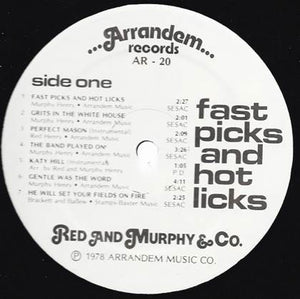 Red And Murphy & Co. : Fast Picks And Hot Licks (LP, Album)