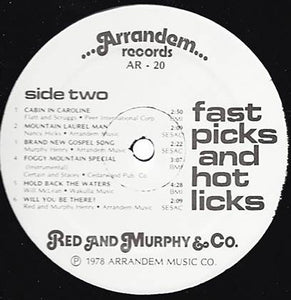 Red And Murphy & Co. : Fast Picks And Hot Licks (LP, Album)