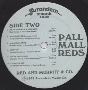Red And Murphy & Co. : Pall Mall Reds (LP, Album)