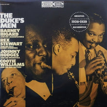 Load image into Gallery viewer, Barney Bigard And His Jazzopators* - Rex Stewart And His 52nd Street Stompers - Johnny Hodges And His Orchestra - Cootie Williams And His Rug Cutters* : The Duke's Men (LP, Comp, Gat)