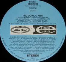 Load image into Gallery viewer, Barney Bigard And His Jazzopators* - Rex Stewart And His 52nd Street Stompers - Johnny Hodges And His Orchestra - Cootie Williams And His Rug Cutters* : The Duke's Men (LP, Comp, Gat)