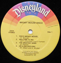 Load image into Gallery viewer, Various : Mickey Mouse Disco (LP, Album, RP)
