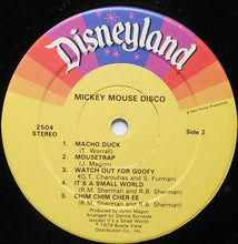 Load image into Gallery viewer, Various : Mickey Mouse Disco (LP, Album, RP)