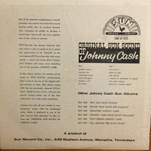 Load image into Gallery viewer, Johnny Cash : Original Sun Sound Of Johnny Cash (LP, Album)