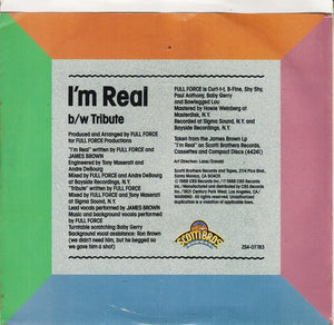 James Brown : I'm Real (7", Styrene)