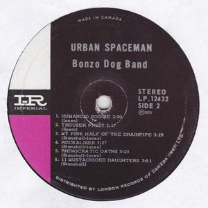 Bonzo Dog Band* : Urban Spaceman (LP, Album, Gat)