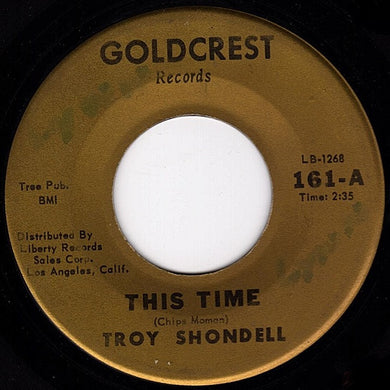 Troy Shondell : This Time (7