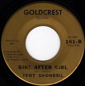 Troy Shondell : This Time (7")