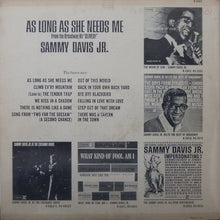 Load image into Gallery viewer, Sammy Davis Jr. : As Long As She Needs Me (LP, Album, Mono)
