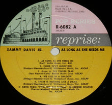 Load image into Gallery viewer, Sammy Davis Jr. : As Long As She Needs Me (LP, Album, Mono)