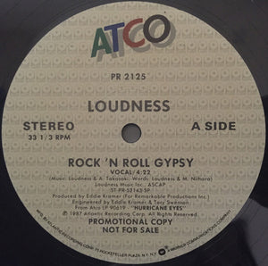 Loudness (5) : Rock 'N Roll Gypsy (12", Single, Promo)