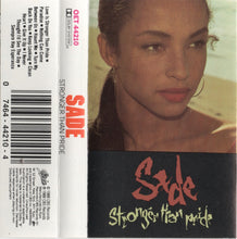 Load image into Gallery viewer, Sade : Stronger Than Pride (Cass, Album)