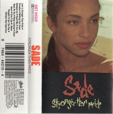 Sade : Stronger Than Pride (Cass, Album)