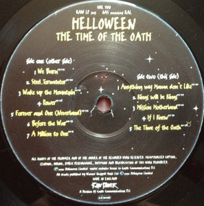 Helloween : The Time Of The Oath (LP, Album, Gat)