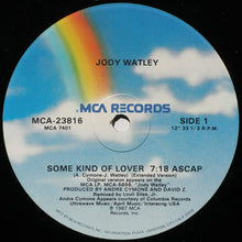 Load image into Gallery viewer, Jody Watley : Some Kind Of Lover (12", Glo)
