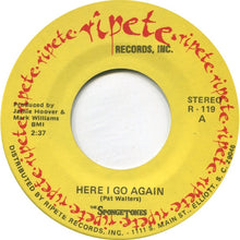 Load image into Gallery viewer, The Spongetones : Here I Go Again / She Goes Out With Everybody (7", Single)