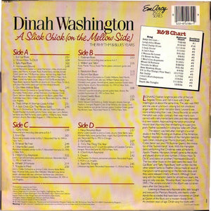 Dinah Washington : A Slick Chick (On The Mellow Side) - The Rhythm & Blues Years (2xLP, Comp)