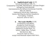 Load image into Gallery viewer, Frank Mantooth : Sophisticated Lady (CD, Album)