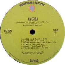 Load image into Gallery viewer, America (2) : America (LP, Album, RE)