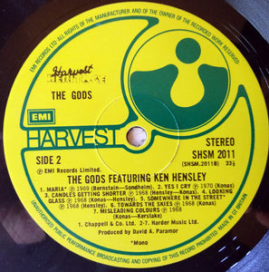 The Gods (2) : The Gods Featuring Ken Hensley (LP, Comp)