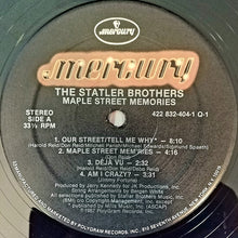 Load image into Gallery viewer, The Statler Brothers : Maple Street Memories (LP, Hau)