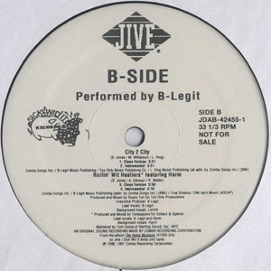 E-40 / B-Legit : The Sick Sides (12", Promo)