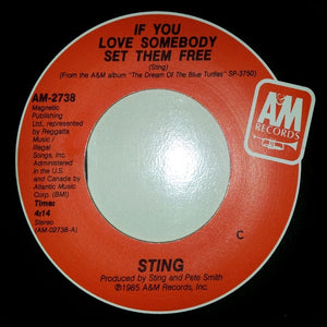 Sting : If You Love Somebody Set Them Free (7", Single, C)