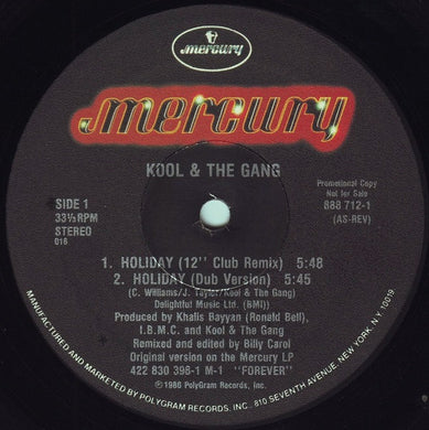 Kool & The Gang : Holiday (12