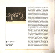 Load image into Gallery viewer, Buddy Rich Big Band, Manny Albam, Ernie Wilkins, Don Menza : Buddy Rich Big Band (LP, Album, RE)