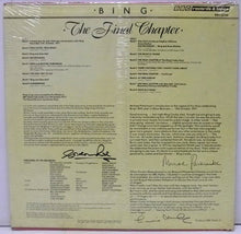 Load image into Gallery viewer, Bing Crosby : Bing - The Final Chapter (LP, Album)