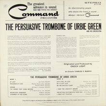Load image into Gallery viewer, Urbie Green And His Orchestra : The Persuasive Trombone Of Urbie Green (LP, Album, Gat)