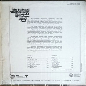 The Swindell Brothers With Bishop J.J. Wilkerson* : Judge Not (LP, Album)