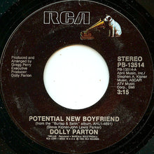 Load image into Gallery viewer, Dolly Parton : Potential New Boyfriend (7", Single, Styrene, Ind)