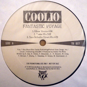 Coolio : Fantastic Voyage (12", Promo)