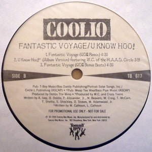 Coolio : Fantastic Voyage (12", Promo)