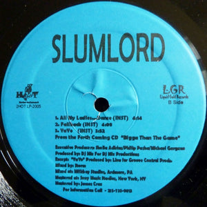 Slumlord (2) : All My Ladies...Dance / Fallback / YaYo  (12")