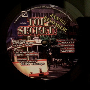 Various : Top Secret! - January 2005 Reloaded! (12")