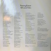 Load image into Gallery viewer, Beaver &amp; Krause : All Good Men (LP, Album, Promo)