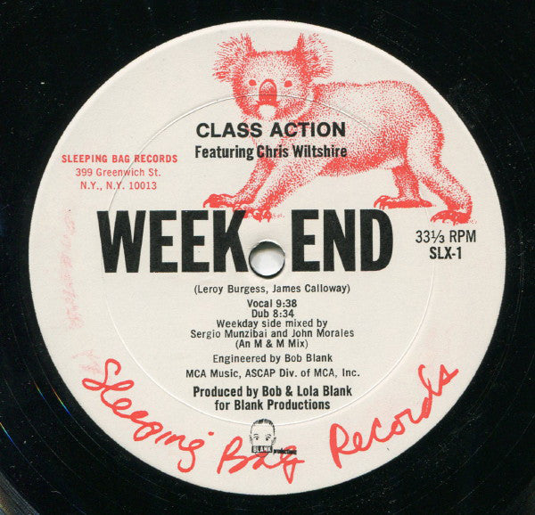 Class Action Featuring Chris Wiltshire* : Weekend (12