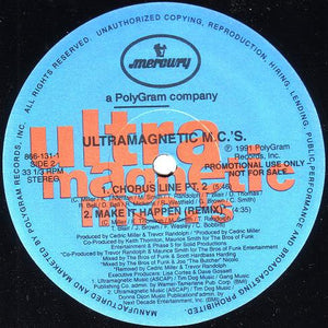 Ultramagnetic MC's : Make It Happen (12", Promo)
