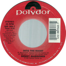 Load image into Gallery viewer, Benny Mardones : Into The Night (7", RE, Styrene, Car)